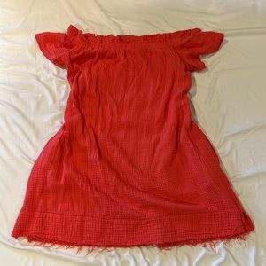 Anthropologie Off the Shoulder Dress